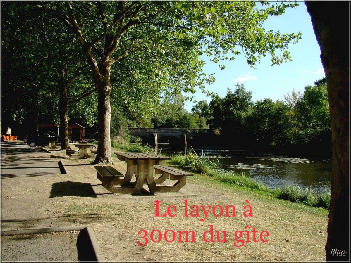 Maison De Charme Concourson-sur-Layon Exteriör bild